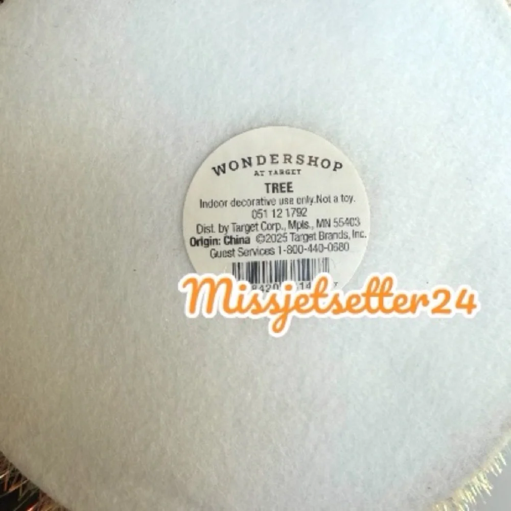 NWT Target Iridescent Tinsel Christmas Tree from Wondershop